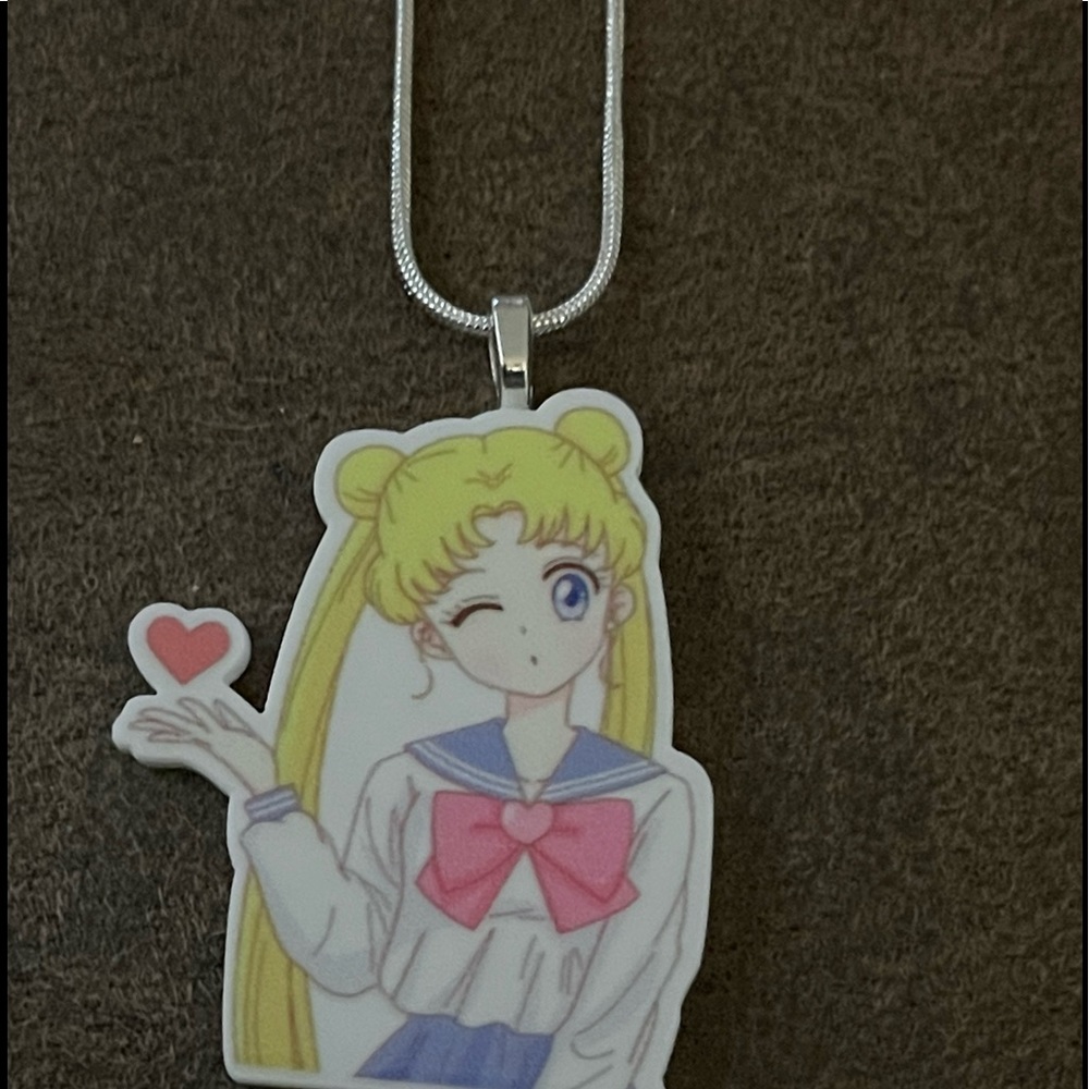 Sailor moon necklace